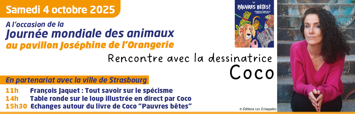 Coco au pavillon Joséphine le 4 octobre